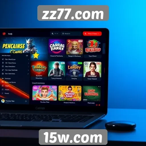 Experiência do usuário na interface do zz77.com